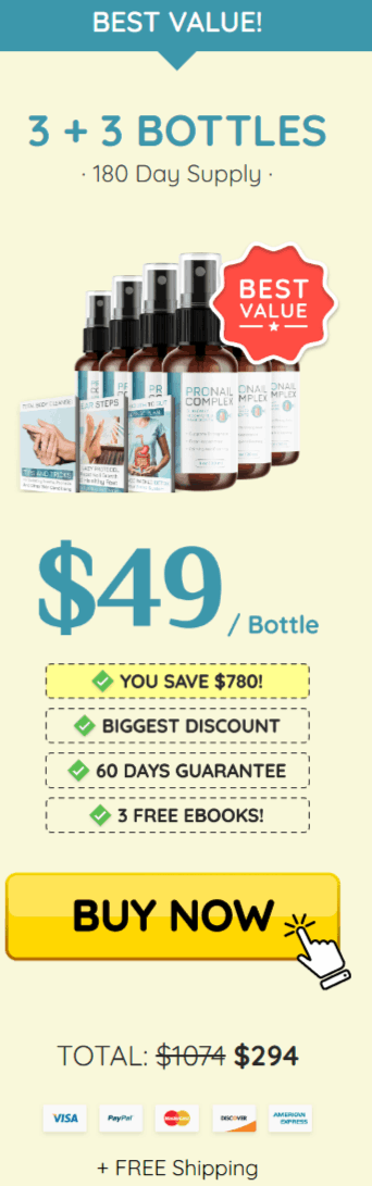 pronailcomplex 6 bottle