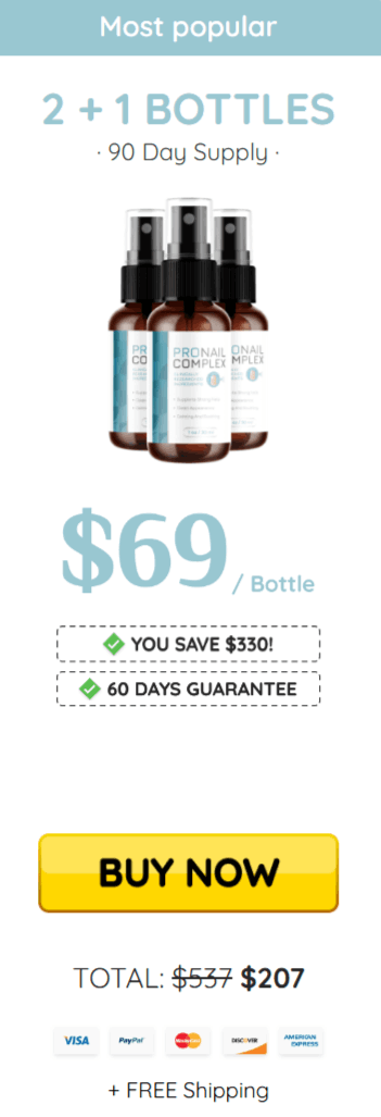 pronailcomplex 3 bottle